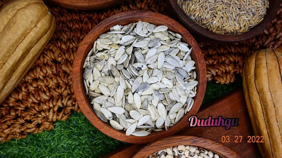 Grain seed archive bowl, part of the Duduhgu journal on West African food research, Tamale